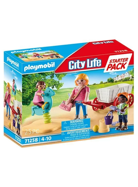 Playmobil City Life Starter Pack Daycare Building Set 71258