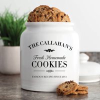 Personalized Cookie Jar Available In Multiple Styles