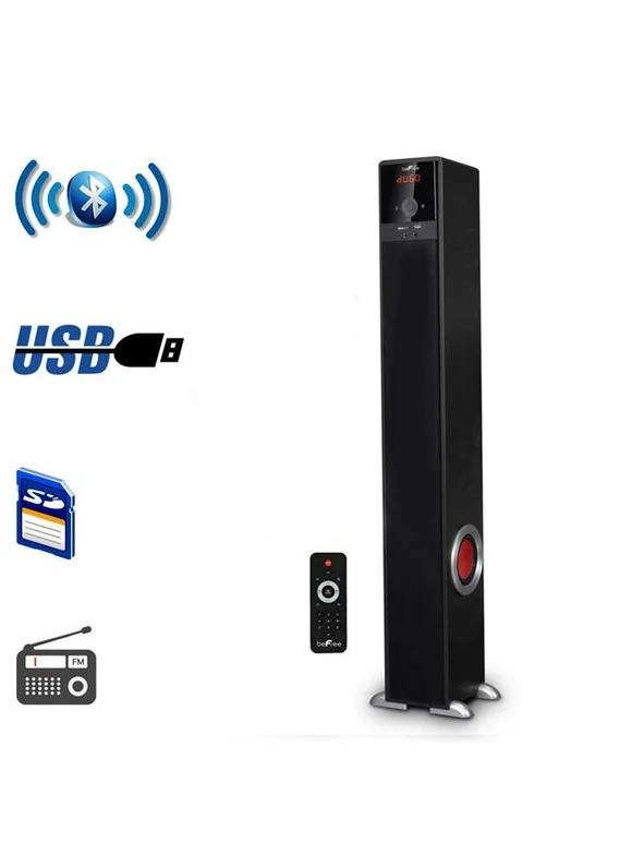 beFree Sound Bluetooth Powered Tower Speaker