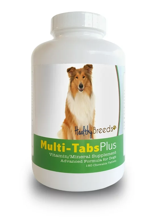 Healthy Breeds Dog Multi-Tab Vitamin and Mineral Supplement for Collie, 180 Chews