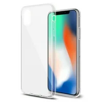 iPhone X Clear Case, Premium Ultra Slim Soft Gel Crystal Transparent Scratch Resistant Case Protective Cover for Apple iPhone X 10 - Clear, .3mm Ultra Thin, Wireless Charging Compatible
