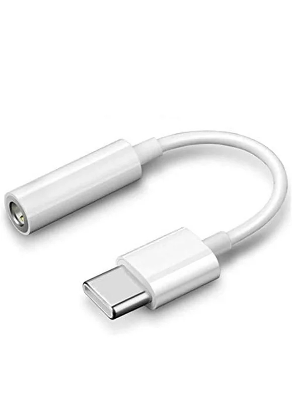 USB Type C to 3.5mm Jack Headphone Adapter USB C to 3.5 Audio Aux Cable For iPad Pro Samsung Galaxy Google Pixel