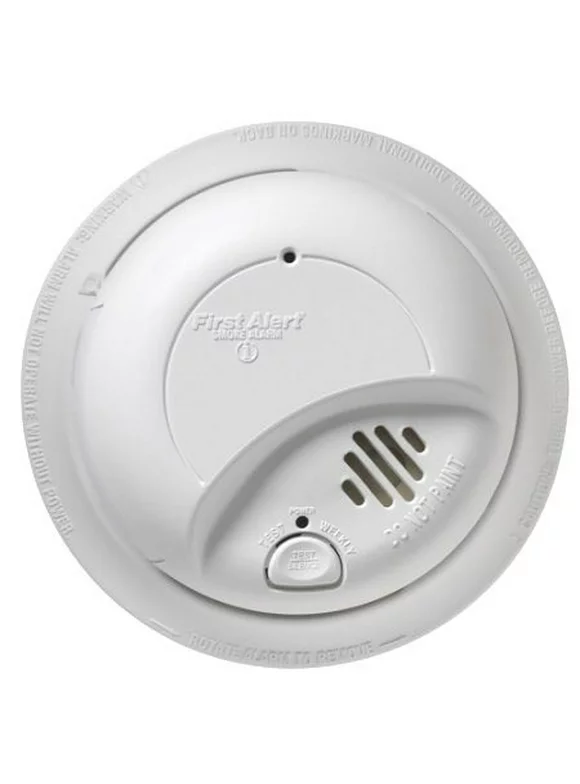 First Alert 9120B 120 Volt Hardwired Smoke Alarm With Battery Back Up
