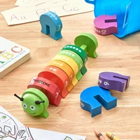Melissa & Doug Personalized Wooden Counting Caterpillar