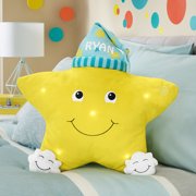 Personalized Twinkle Twinkle Light-Up Star Pillow