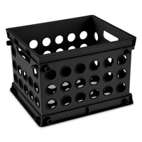 Sterilite Mini Crate Black Group