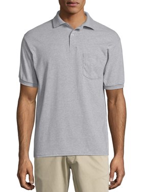 Yana Men's Ecosmart Jersey Polo Shirt with Pocket