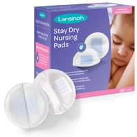 Lansinoh Stay Dry Disposable Nursing Pads, 36 Count