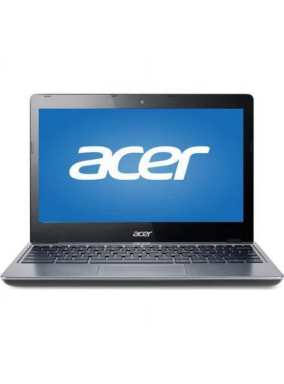 Restored Acer C720-2103 11.6" LED Chromebook - 4th Gen Intel Celeron Haswell 2955U 1.40GHz, 16 GB SSD, 2 GB Mem, 11.6" display (1366 x 768), WebCam, BT 4, 802.11a/b/g/n, Chrome OS (Refurbished)