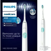 Philips Sonicare ProtectiveClean 4100 Plaque Control, Rechargeable Electric Toothbrush