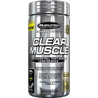 MuscleTech Clear Muscle Advanced Muscle and Strength Builder, Dietary Supplements, 1,000 mg BetaTOR, 168 Capsules