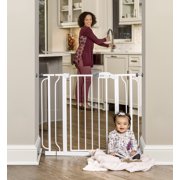 Regalo Easy Step Extra Wide Metal Walk Through Safety Gate