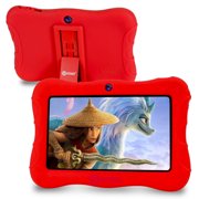 Kids Tablet, Android 10, 7 inch, 2GB RAM 32GB Storage, Learning Tablet, with Wi-Fi Bluetooth, Parental Control, Kid-Proof Protective Case, Tablets for Kids, Contixo V9-3-32-Red