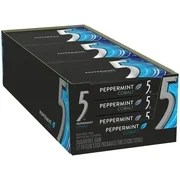 Wrigley's 5 Gum Cobalt Peppermint 15 Ct. 12 Pk.
