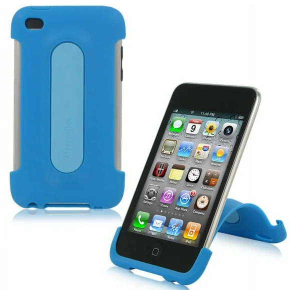 XtremeMac IPT SS5Snaps Tand Licorice Protective Case for Apple iPod Touch 4/5G with Stand Function Black