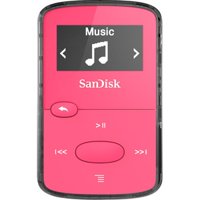 8GB SanDisk Clip Jam MP3 Player - Pink