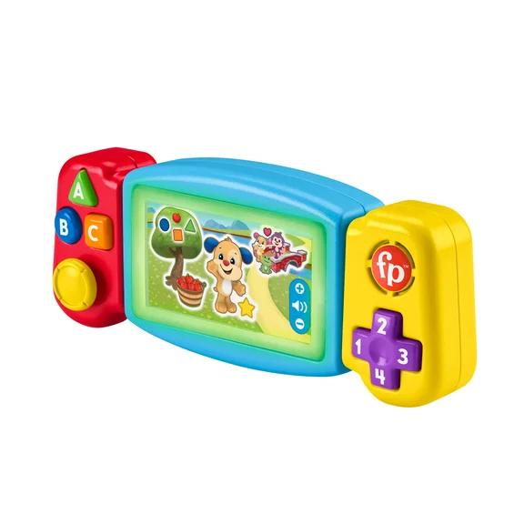 Fisher-Price Laugh & Learn Twist & Learn Gamer Pretend Video Game Learning Toy for Infant & Toddler