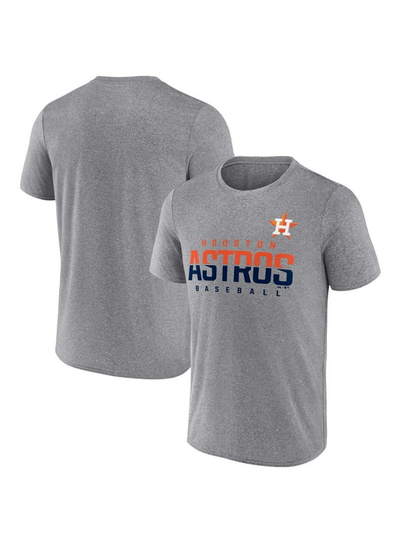 Men's Majestic Heathered Gray Houston Astros Earn It T-Shirt