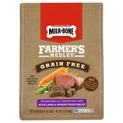 Milk-Bone Farmer's Medley Grain Free With Lamb & Spring Vegetables Dog Treats, 12-Ounce