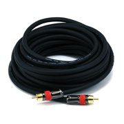 Monoprice 25ft High-quality Coaxial Audio/Video RCA CL2 Rated Cable - RG6/U 75ohm (for S/PDIF, Digital Coax, Subwoofer &