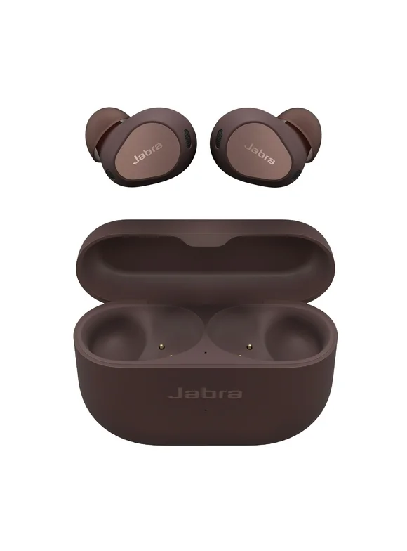 Jabra Elite 10 True Wireless Bluetooth Earbuds, Adv Active Noise Cancelling, Cocoa