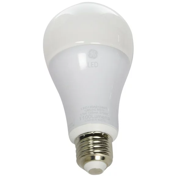 GE Series 13W Dimmable Led A21 A-Shape Warm White 2700K 12422 Light Bulb-75W Equiv
