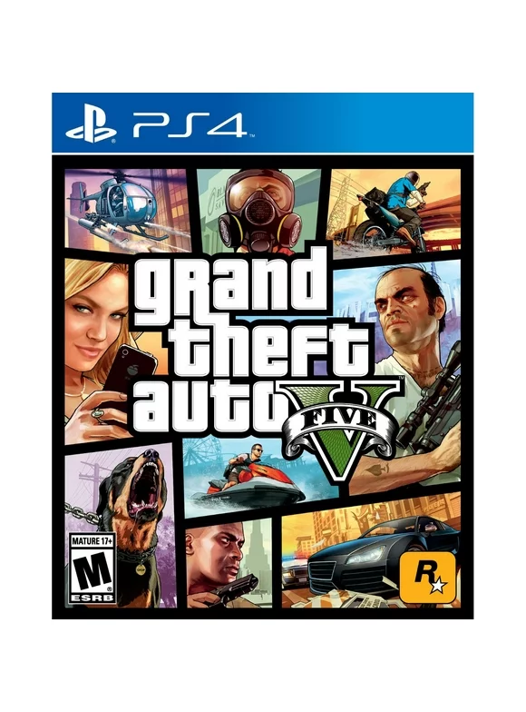 Rockstar Games Sony PlayStation 4 Grand Theft Auto V Video Game