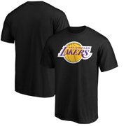 Los Angeles Lakers Fanatics Branded Primary Team Logo T-Shirt - Black
