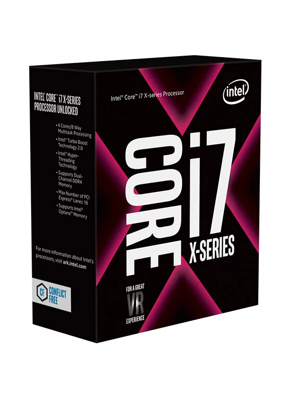 Intel Core i7-7740X Kaby Lake-X 4.3 GHz Quad-Core LGA 2066 8MB Cache Desktop Processor - BX80677I77740X