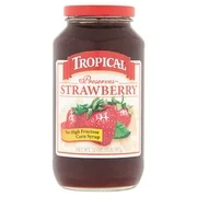 (4 Pack) Tropical Strawberry Preserves, 32 oz