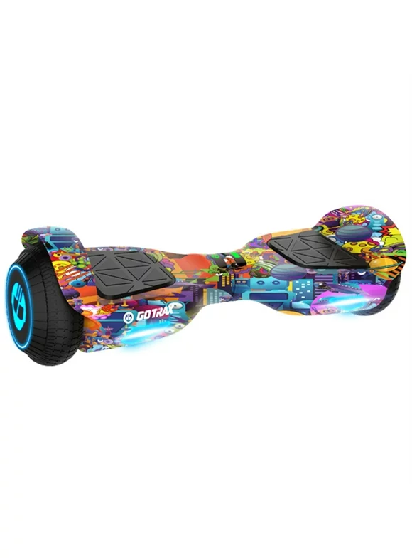 Gotrax Edge Hoverboard for Kids Adults, Top 6.2mph & 2.5 Miles Max Distance, 6.5 inch Max Load 175 lbs Self Balancing Scooter, Galaxy