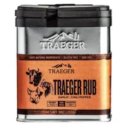 Traeger-SPC174 9oz Traeger BBQ Rub, Garlic and Chili Pepper