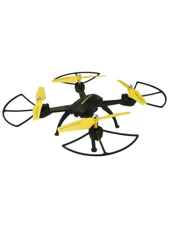 Sky Rider X-11 Stratosphere Quadcopter Drone with Wi-Fi Camera, DRW311B, Black