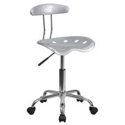 Computer Task Chair with Tractor Seat, Multiple Colors