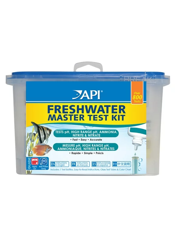 API Freshwater Master Test, Aquarium Water Master Test Kit, 1-Count