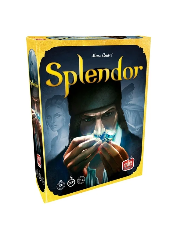 Splendor Strategy Board Game for Ages 10 and up, from Asmodee