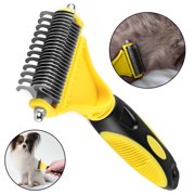 Pet Dog Cat Hair Fur Shedding Trimmer Grooming Rake Comb Brush Tool