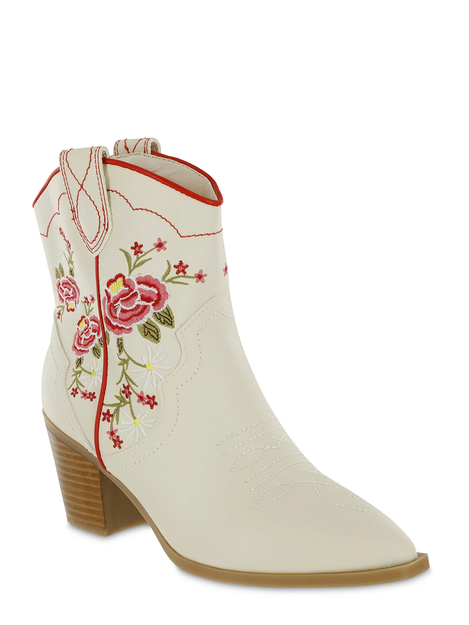 The Pioneer Woman Mommy and Me Embroidered Western Ankle Boot, Women's