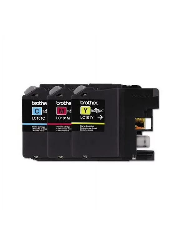Brother Genuine LC1013PKS Standard-yield Color Printer Ink Cartridges