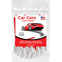 Swab-its 24-piece Package of Auto Detailing Car Care Foam Swabs: 87-7904