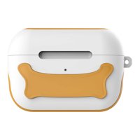 Aktudy Dual Color Protective Cover Shell for AirPods Pro Charging Case (Orange)