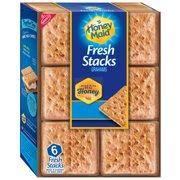 Honey Maid Fresh Stacks Graham Crackers, 1 Box of 6 Stacks
