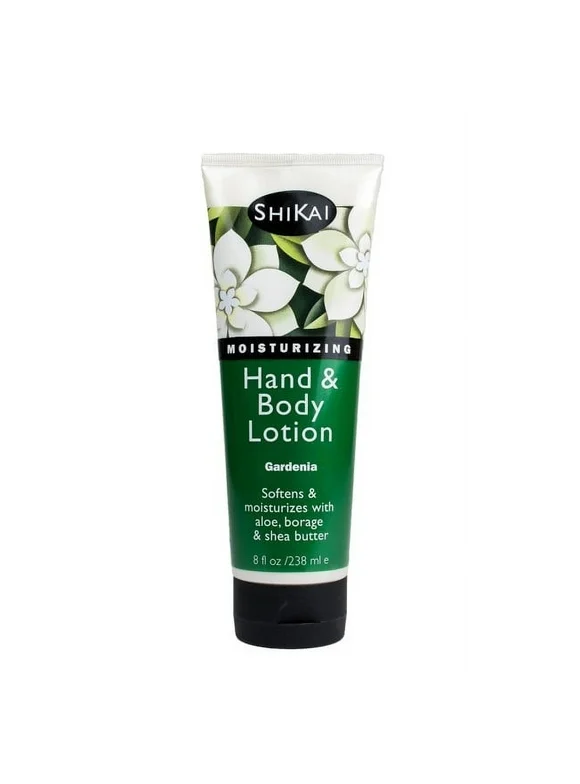 Shikai All Natural Hand And Body Lotion Gardenia - 8 Fl Oz
