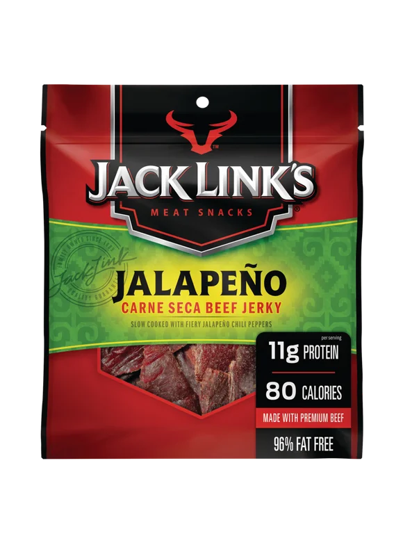 Jack Links Beef Jerky, Jalapeno, 2.85 oz