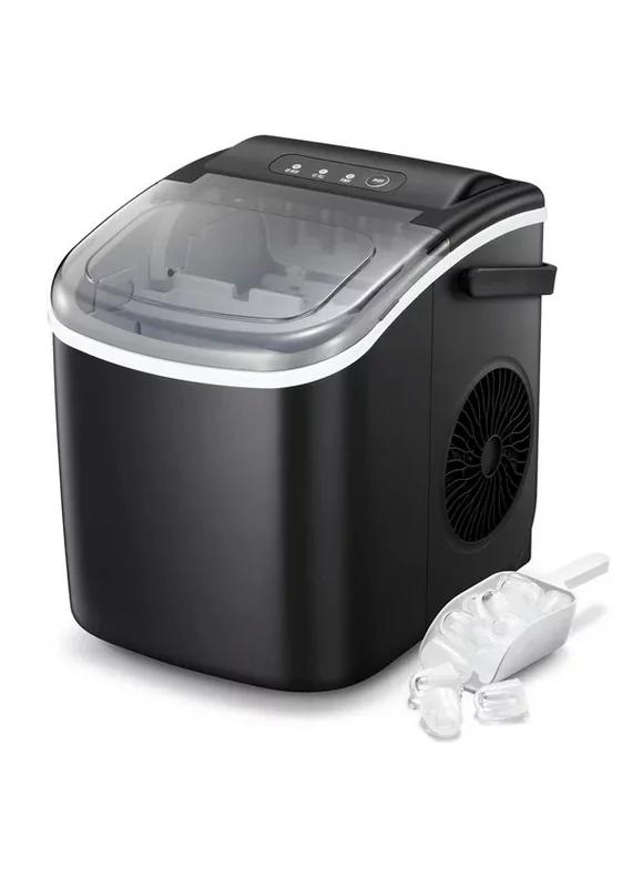 AGLUCKY Ice Maker Countertop Make 26 lbs ice in 24 hrs