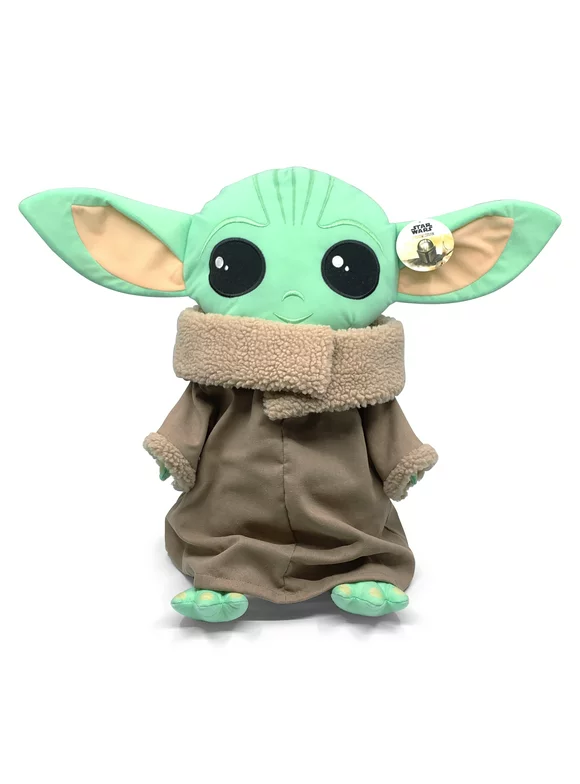 The Mandalorian Baby Yoda Kids Bedding Plush Pillow Buddy, Star Wars