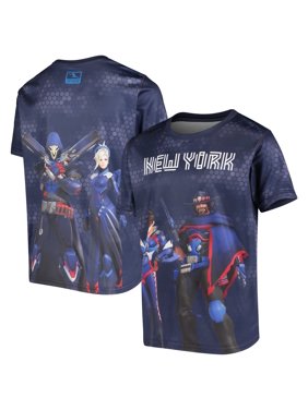 New York Excelsior Youth Fight as One Sublimated T-Shirt - Navy
