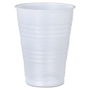 Galaxy Drinking Cup 10 oz, Translucent Plastic, Disposable, Sleeve of 100