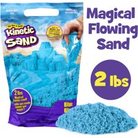 Kinetic Sand, The Original Moldable Sensory Play Sand, Blue, 2 lb. Resealable Bag, Ages 3+