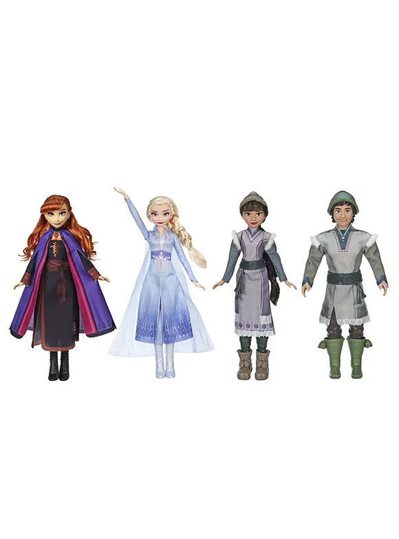 Disney Frozen 2 Forest Playset, Includes Anna, Elsa, Ryder & Honeymaren Dolls, DX Daily Store Exclusive